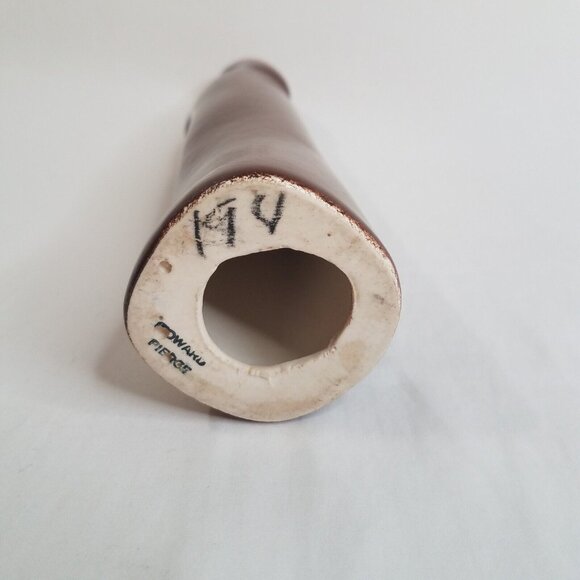 Howard Pierce 13.25" Madonna Mother and Child Porcelain Figurine Christmas Brown - Picture 10 of 16